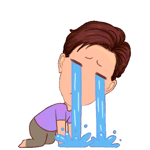 Cry Weep Sticker