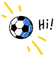 Football Hello Sticker by Dhiraagu