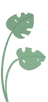 Pastel Plant Sticker