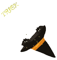 Halloween Hat Sticker