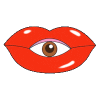 face Sticker by Nicole Ginelli