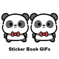 Twinning Bow Tie Sticker by Sticker Book iOS GIFs
