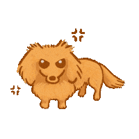 chloeandlala dog dachshund 狗 sausage dog Sticker