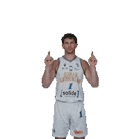 Ausitn Luke Donar Pointing Up Sticker by Donar Official
