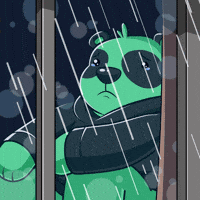 Sad Rainy Day GIF by SuperVerse