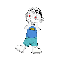 Baile Character Animation Sticker by Zhot