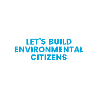 Lets Build Environmental Citizens Sticker by earthforce
