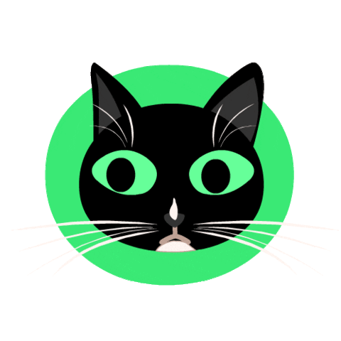 Cat No Sticker by Stana_