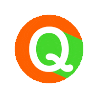Orange Abc Sticker