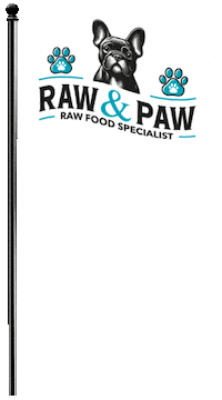 Pet Flag Sticker by Raw And Paw Co