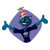 Festa Felicidade Sticker by Pantera Imóveis