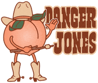 Peach Sticker by Danger Jones™