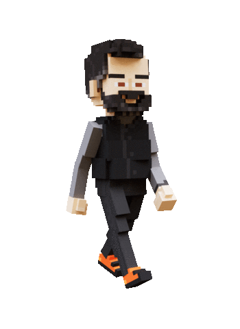 ledger_official giphyupload crypto walking metaverse Sticker