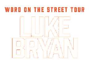 Tour Word On The Street Sticker by Luke Bryan