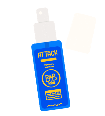 Virus Attack Sticker by B&B Labs