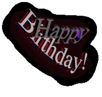 Happy Birthday Sticker