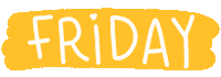 Fun Friday Sticker by Nutmeg and Arlo