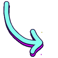 Arrow Blinking Sticker