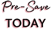 Pre-Save Today Sticker by Helen Townsend Music