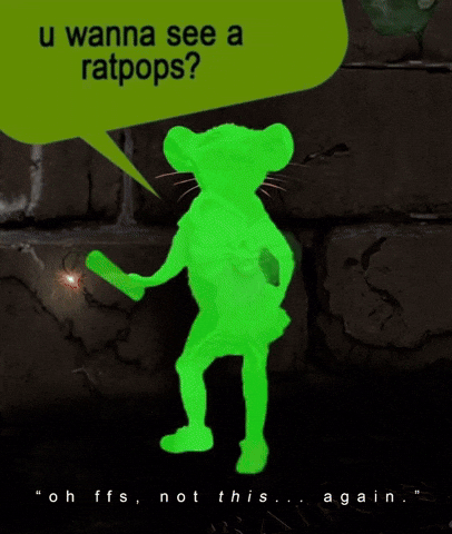 xtraxtra giphyupload brats ratpops bratpops GIF