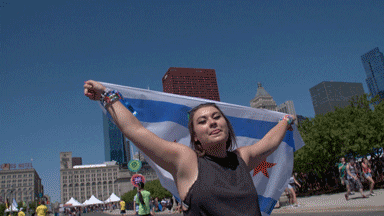 chicago smile GIF by Lollapalooza