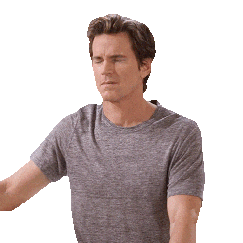 Confused Matt Bomer Sticker by HULU