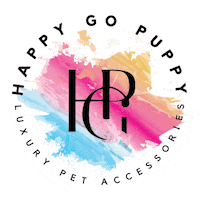 HappyGoPuppy hgp happy go puppy happygopuppy hgpluxurypetaccessories Sticker
