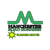Summer Running Sticker by MancRoadRunners