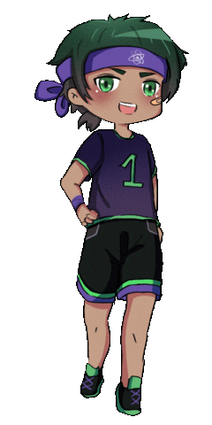 Lunime giphyupload sports anime sport Sticker