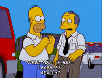 homer simpson gil gunderson GIF