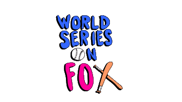 World Series Baseball Sticker by deladeso