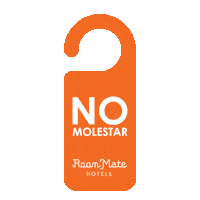 RoomMateHotels hotel roommate cartel puerta Sticker