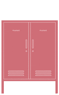 Berry Locker Sticker by mustard made
