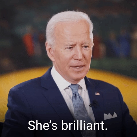 She's brilliant.