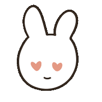 Bunny Love Sticker