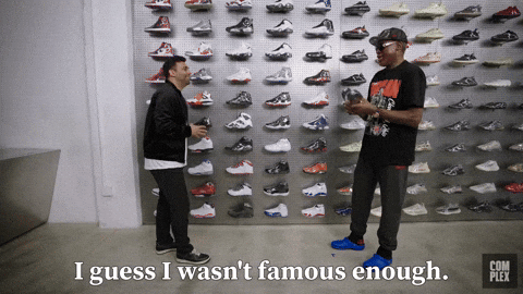 Dennis Rodman Sneaker Shopping GIF by Complex