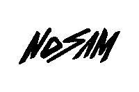 nosam dance logo sticker glitch Sticker