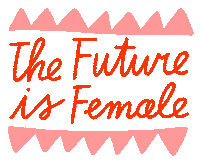 Girl Woman Sticker by Bodil Jane