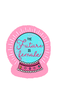 danniepriianti love pink women magic Sticker