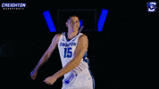 college basketball flex GIF by Creighton University Athletics