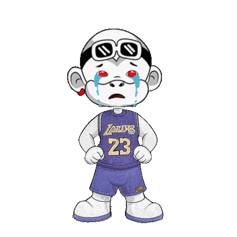 La Lakers Sticker by Zhot Shop