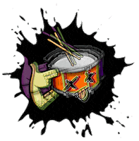 Rock Metal Sticker