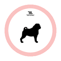 Dog Sticker by Top2Tail