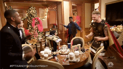 kelly clarkson christmas GIF by Pentatonix – Official GIPHY