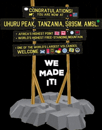 EqualPlayingFieldInitiative we made it mountain summit epfchallenge kilimanjaro summit GIF