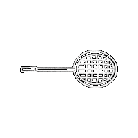 Training Badminton Sticker