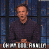 Oh My God Omg GIF by Late Night with Seth Meyers