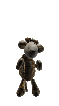 GieskerLaakmann dance giraffe freude giesela Sticker
