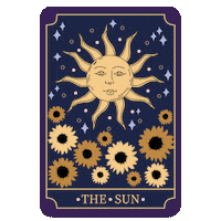 The Sun Tarot Sticker by Favie