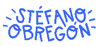 obregonstefano illustration name stefano obregon Sticker